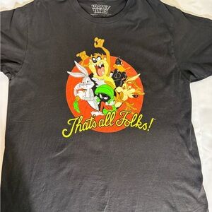 Warner Bros. Looney Tunes Black Cotton Tee